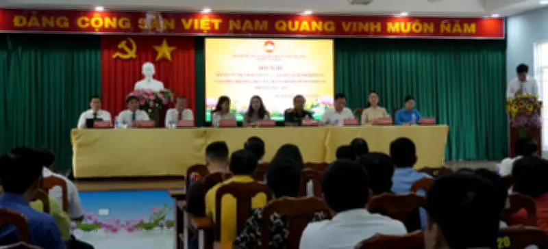 Cử Tri Ngành Dầu Khí Tiếp Xúc Ứng Cử Viên Quốc Hội Và HĐND Tại Phường Tam Thắng