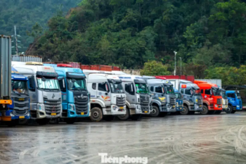 Cửa khẩu Lạng Sơn tấp nập trước Tết Bính Ngọ 2026, hàng nghìn xe thông quan mỗi ngày