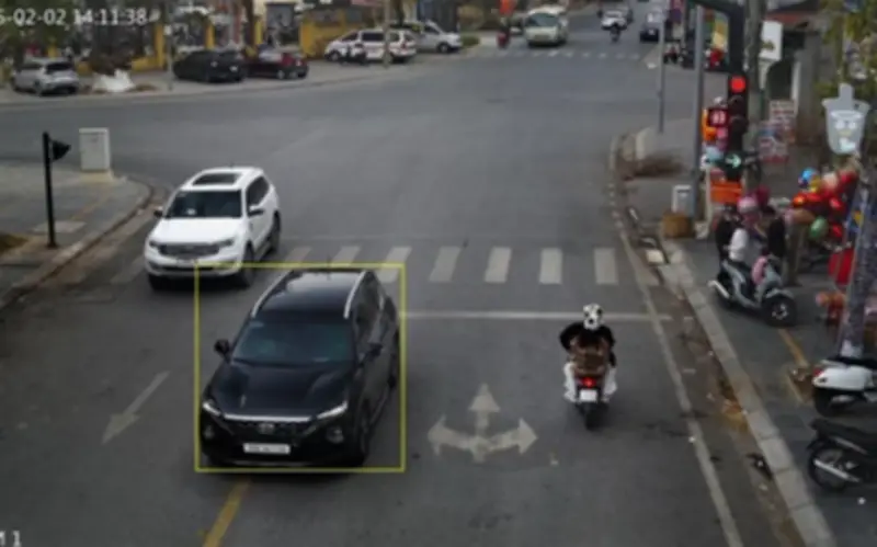 Camera AI Hà Nội phát hiện hàng chục vi phạm giao thông trong 24 giờ