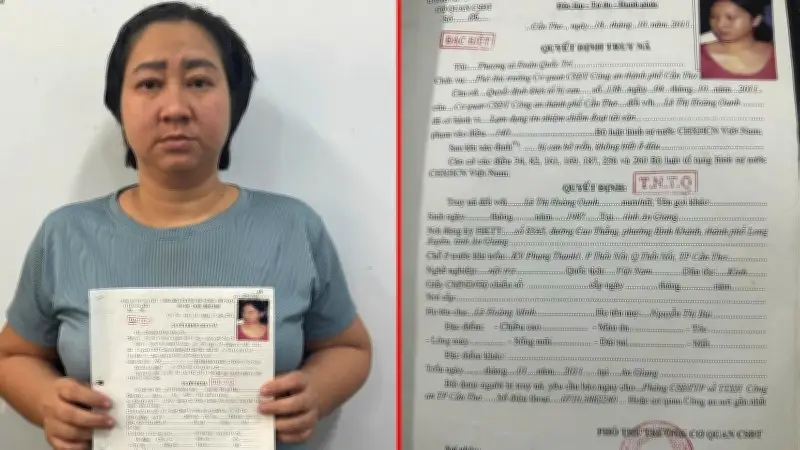 Cần Thơ Bắt Giữ Đối Tượng Truy Nã Chiếm Đoạt Hơn 11,3 Tỷ Đồng Sau 13 Năm Lẩn Trốn