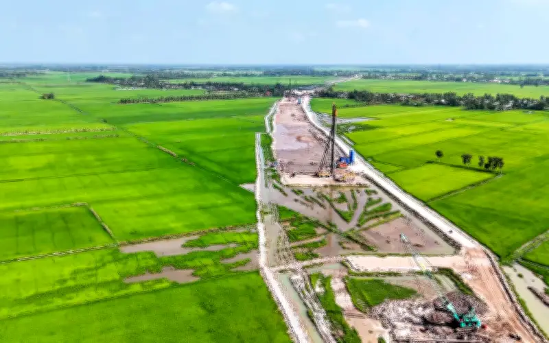 Cao tốc Cà Mau - Đất Mũi: Cửa ngõ biển lớn thức giấc giữa mùa xuân