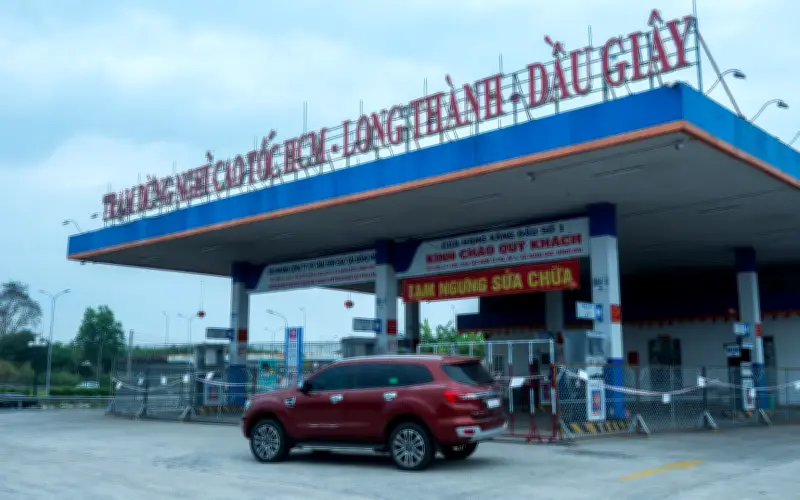 Cao tốc TP.HCM - Long Thành thiếu xăng trước Tết, VEC đề nghị cấp phép tạm