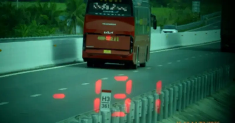 Cao tốc TP.HCM - Vân Phong: 250 xe khách vi phạm tốc độ trong 3 ngày giáp Tết