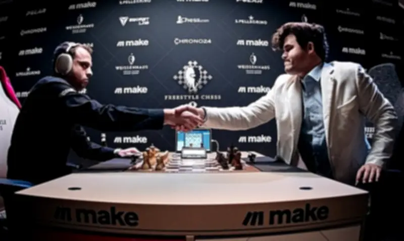 Carlsen tiến gần danh hiệu thế giới thứ 23 tại giải cờ vua 960 FIDE