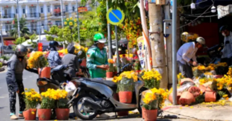 Chợ hoa Bình Đông cuối năm: Xả hàng, tặng hoa miễn phí trước giao thừa