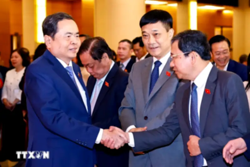 Chủ tịch Quốc hội gặp mặt đầu xuân đại biểu, cán bộ công chức của Quốc hội