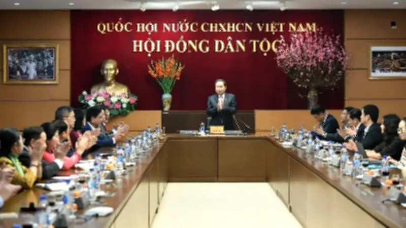 Chủ tịch Quốc hội Trần Thanh Mẫn chỉ đạo nhiệm vụ trọng tâm cho Hội đồng Dân tộc năm 2026