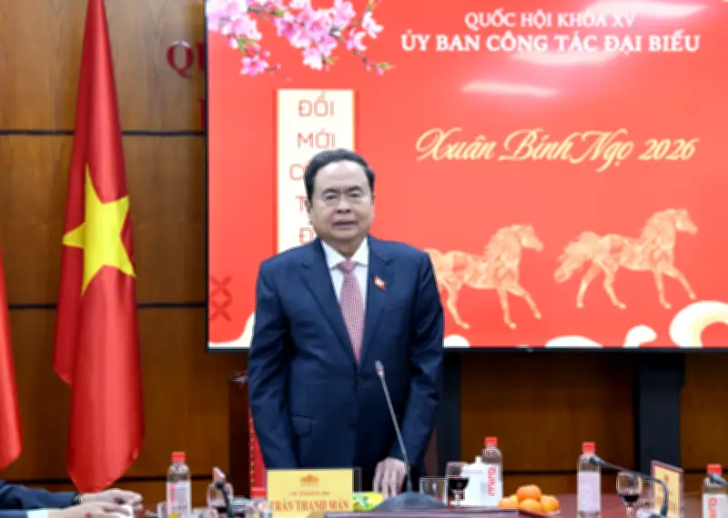 Chủ tịch Quốc hội Trần Thanh Mẫn giao nhiệm vụ trọng tâm cho các cơ quan nhân dịp đầu năm mới