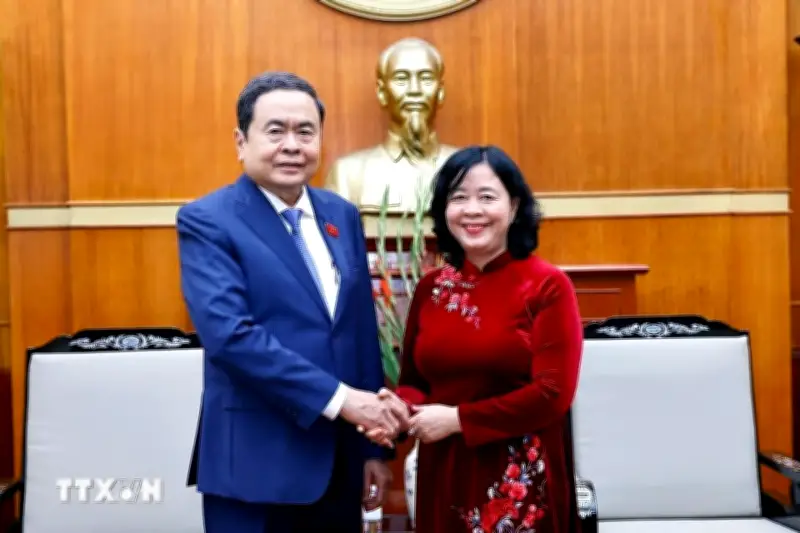 Chủ tịch Quốc hội Trần Thanh Mẫn đánh giá cao vai trò của MTTQ trong công tác bầu cử