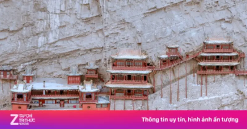 Chùa Huyền Không: Kỳ Tích Kiến Trúc Treo Mình Trên Vách Đá Suốt 1.500 Năm