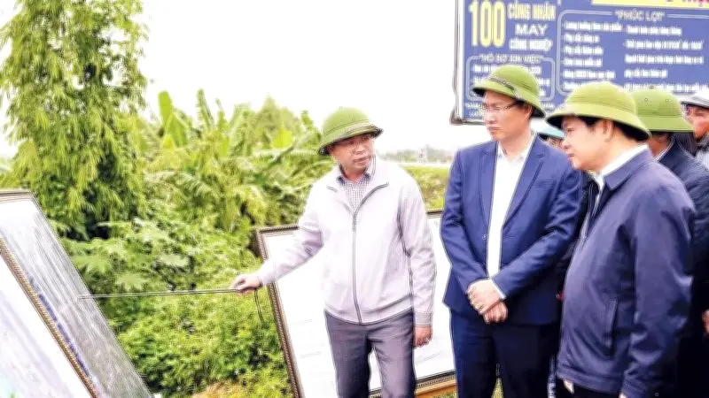 Xã Châu Ninh, Hưng Yên đẩy mạnh giải phóng mặt bằng cho hai dự án trọng điểm