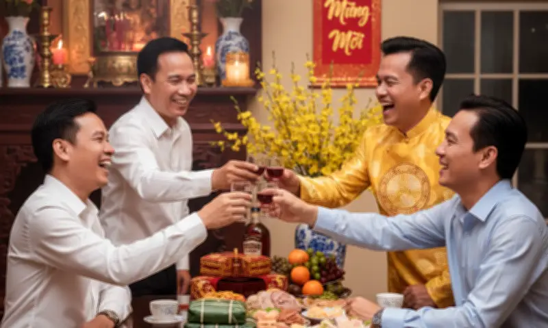 Chúc Tết Sức Khỏe Đầy Đào Nhưng Ép Nhau Cạn Chén Rượu Bia: Mâu Thuẫn Truyền Thống