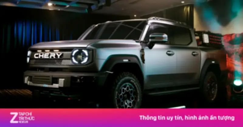 Chery Sắp Ra Mắt Bán Tải PHEV Chạy Diesel Đầu Tiên Trên Thế Giới Tại Australia