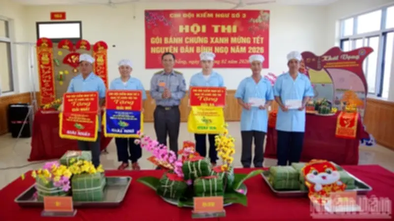 Chi đội Kiểm ngư số 3 tri ân Mẹ Việt Nam anh hùng và tổ chức hoạt động nhân ái đón xuân