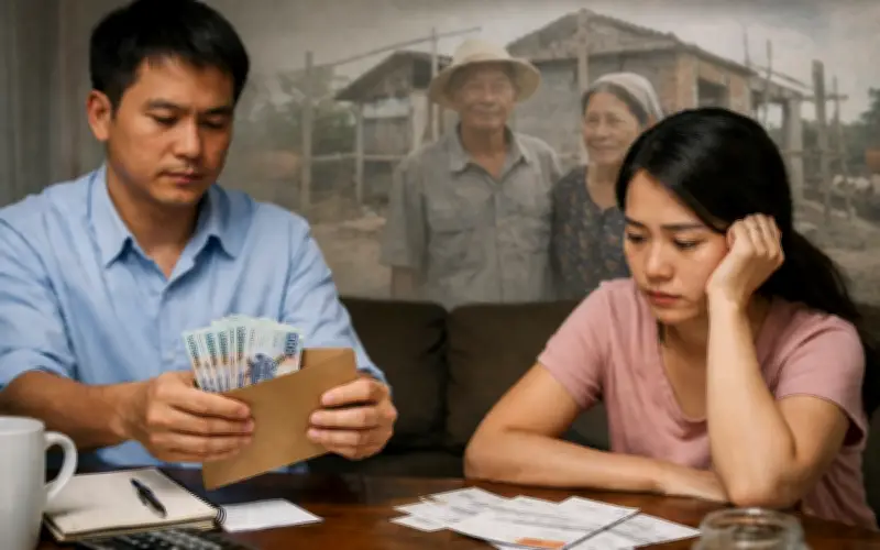 Chồng Giao Trọn Lương 10 Triệu Mỗi Tháng Trả Nợ Cho Bố Mẹ, Vợ Bức Xúc