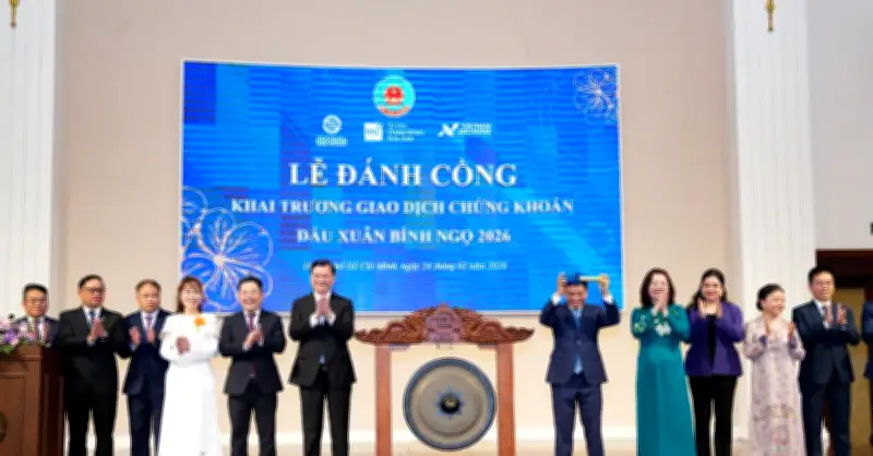 Chứng khoán khai xuân Bính Ngọ: VN-Index tăng mạnh, vốn hóa hướng tới 100% GDP