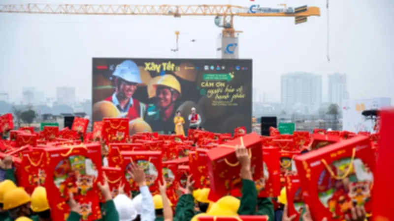 Chương trình Xây Tết 2026: Lan tỏa hơi ấm và an toàn cho hàng nghìn công nhân
