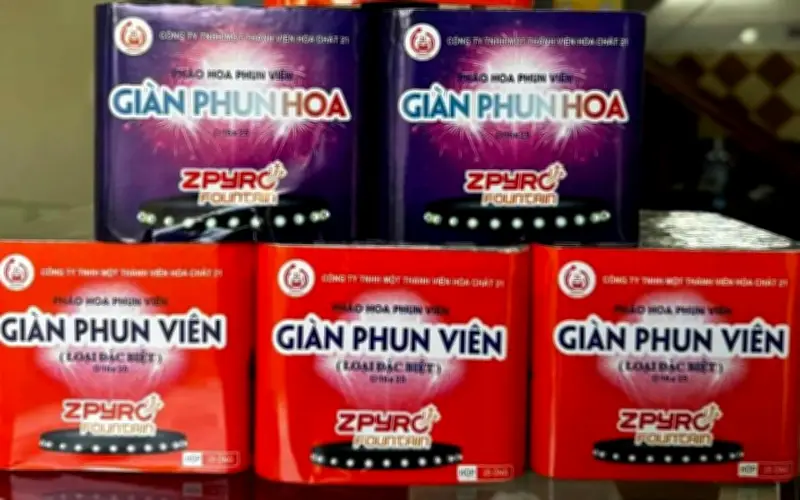 Chính phủ cho phép doanh nghiệp thuộc Bộ Công an sản xuất pháo hoa