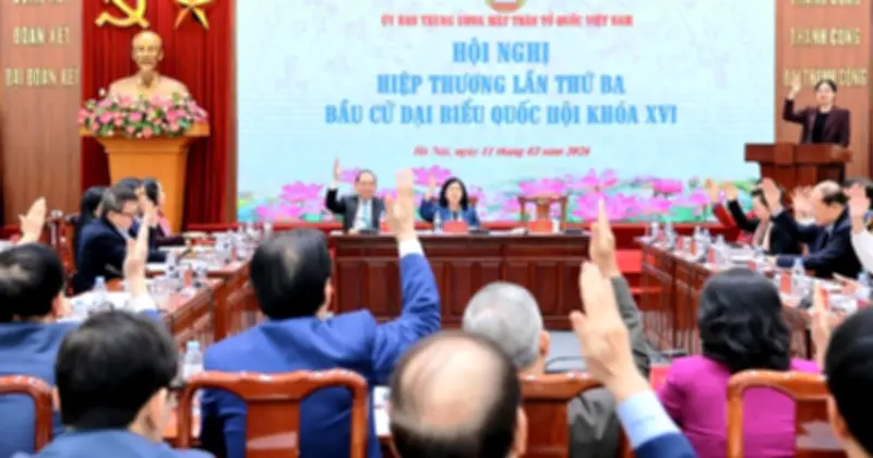 Chốt danh sách 217 nhân sự Trung ương ứng cử đại biểu Quốc hội khóa XVI