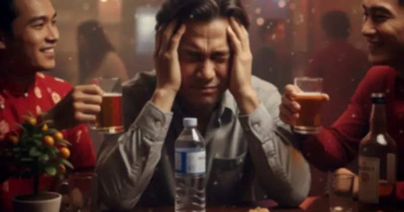 Chuyên gia cảnh báo sai lầm nguy hiểm khi uống rượu bia dịp Tết: Không bổ sung đủ nước