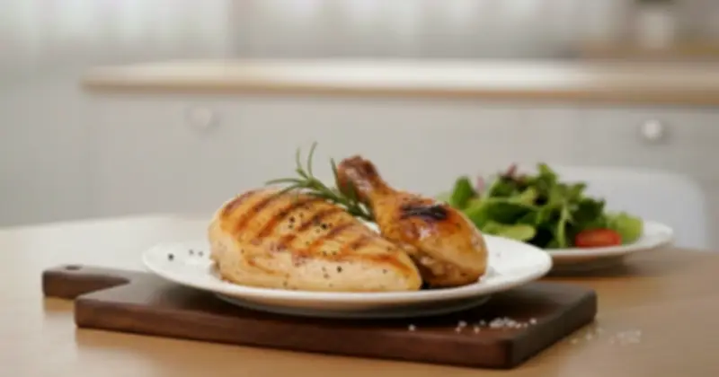 Chuyên gia dinh dưỡng so sánh ức gà và đùi gà: Lựa chọn nào tốt hơn cho sức khỏe?