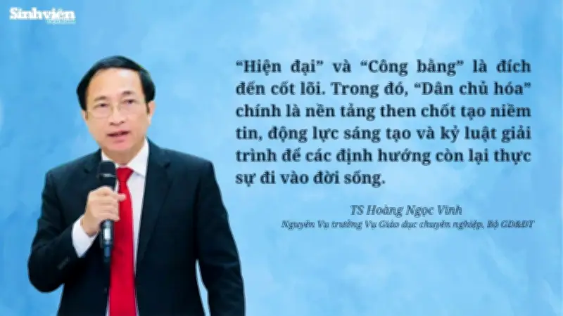 Chuyên gia giáo dục: 5 định hướng 'hóa' cần gắn với hiện đại và công bằng