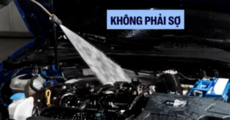 Chuyên gia tiết lộ 2 'khẩu quyết' vàng khi tự rửa khoang máy xe tại nhà