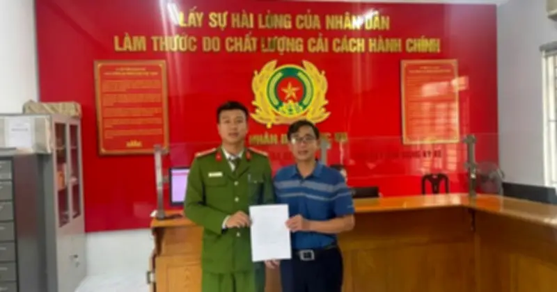 Chuyển nhầm 200 triệu đồng, người dân Nghệ An may mắn nhận lại nhờ sự hỗ trợ kịp thời của Công an