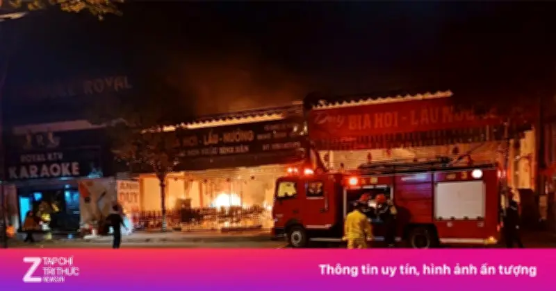 Cháy quán bia hơi rạng sáng ở Bắc Ninh, nam thiếu niên làm thuê tử vong thương tâm