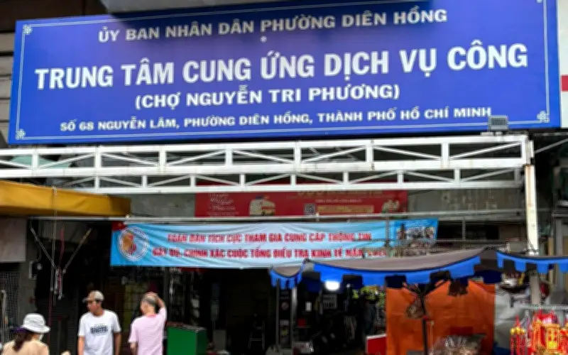 Chợ Nguyễn Tri Phương không đổi tên, chỉ chuyển giao quản lý cho Trung tâm Dịch vụ Công