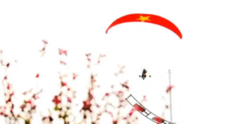 Cần Giờ rực rỡ với khinh khí cầu và dù lượn trong Lễ hội xuân Green Paradise Tet Fest