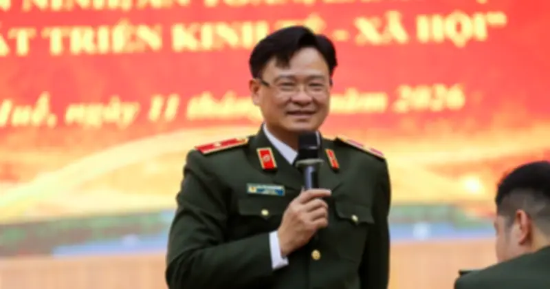 Công an Huế đồng hành cùng doanh nghiệp, kiến tạo môi trường đầu tư an toàn và lành mạnh