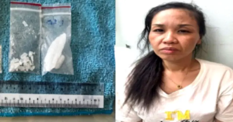Công An Đồng Nai Phát Hiện Ma Túy Đá Giấu Trong Túi Quần Phạm Thị Ngọc Mai
