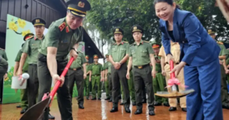 Công An TP.HCM Phát Động Tết Trồng Cây 2026 Tại Nhà Lưu Niệm Võ Thị Sáu