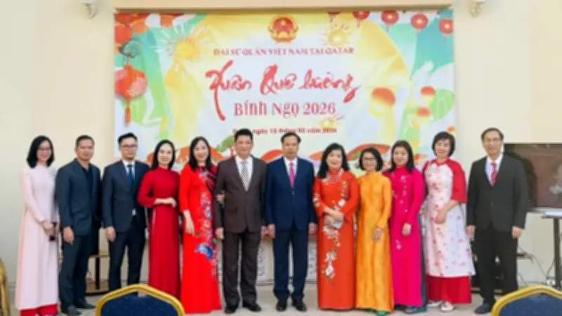 Cộng đồng người Việt tại Qatar đón Xuân Quê hương 2026 trong không khí ấm cúng