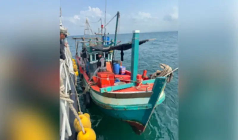 Căng thẳng biển Thái Lan - Campuchia: Bắt tàu cá trong vùng tranh chấp