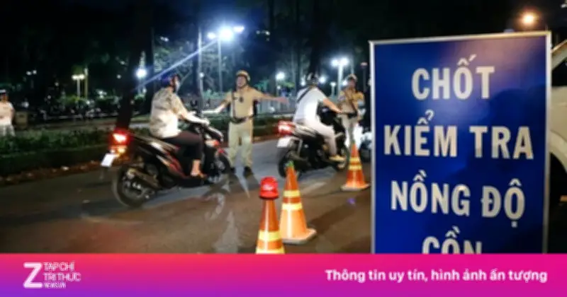 Cảnh báo: Hành vi báo chốt kiểm tra nồng độ cồn có thể bị phạt tiền lên đến 20 triệu đồng