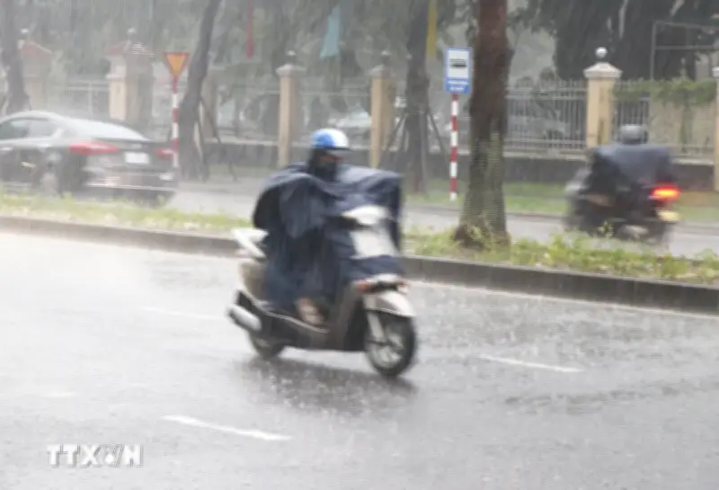 Cảnh báo lốc xoáy, gió giật mạnh trên biển và mưa lớn cục bộ trên đất liền