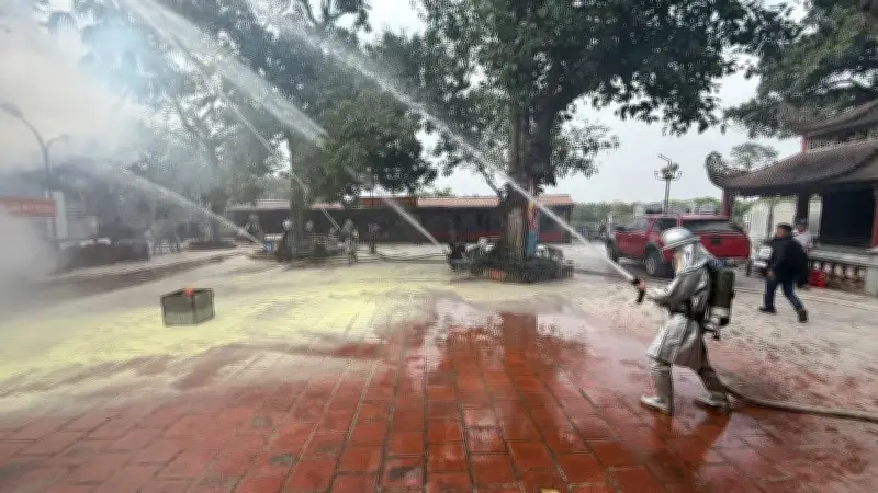 Cảnh báo nguy cơ cháy nổ tại cơ sở tín ngưỡng dịp Tết và biện pháp phòng ngừa