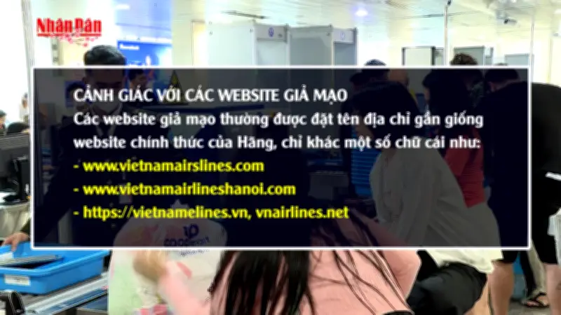 Cảnh giác chiêu trò lừa đảo bán vé máy bay dịp cao điểm Tết Nguyên đán