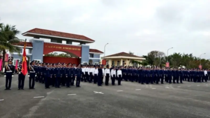 Cảnh sát biển Vùng 2 chào cờ đầu năm, vui xuân không quên nhiệm vụ