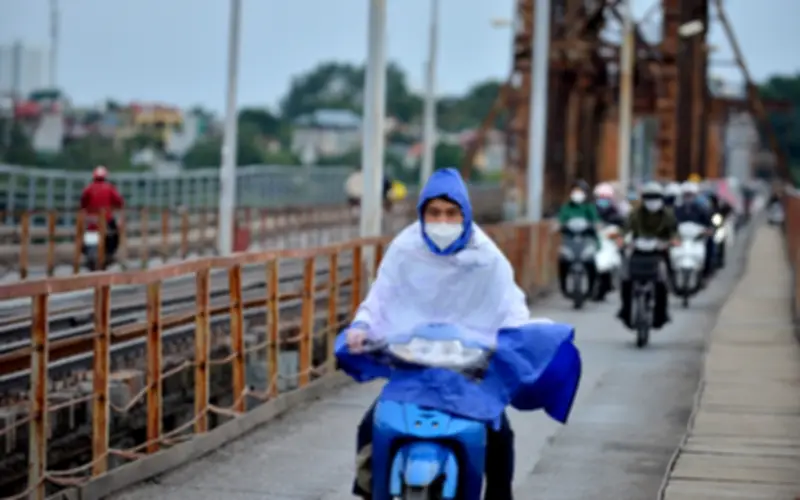 Khối không khí lạnh tăng cường tràn về Hà Nội và miền Bắc, mưa rét lại xuất hiện