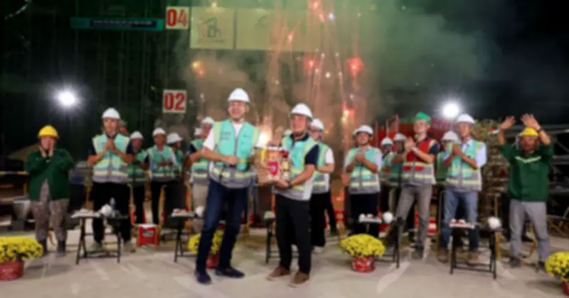 Coteccons tổ chức livestream 'Tết Công Trường' kết nối hơn 3.500 công nhân xuyên Tết tại Phú Quốc