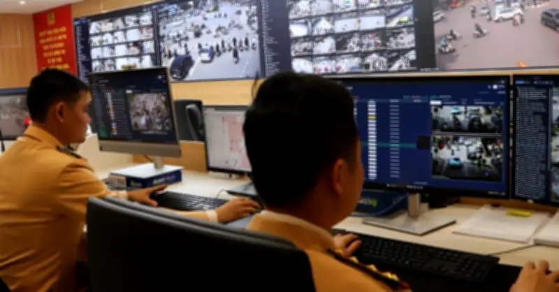 CSGT Hà Nội ứng dụng camera AI giám sát giao thông 24/7 trong dịp Tết