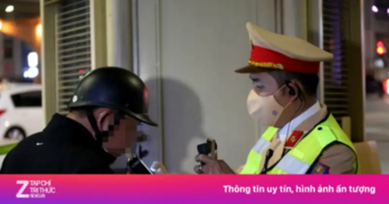 CSGT Hà Nội phát hiện 125 tài xế vi phạm nồng độ cồn trong ngày Valentine