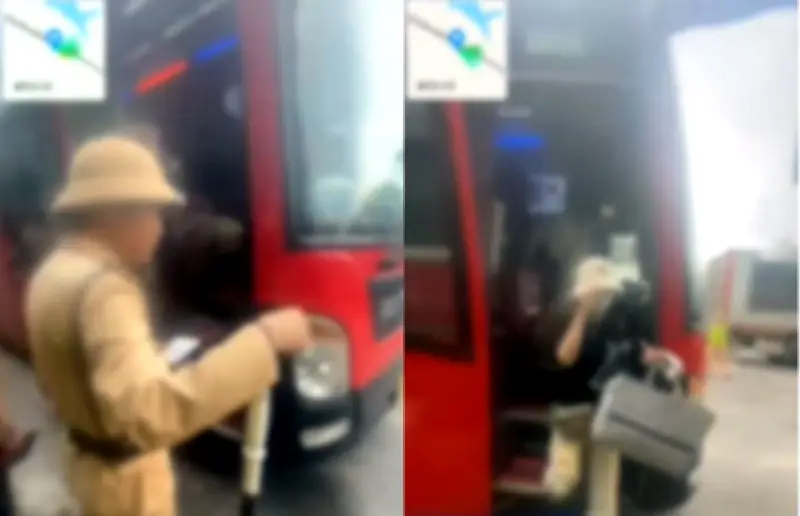 CSGT phát hiện xe khách chở quá 79 người trên cao tốc Nội Bài - Lào Cai