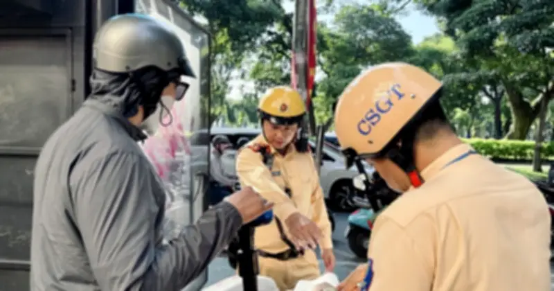 CSGT TP.HCM xử lý hơn 10.200 vi phạm trong 9 ngày Tết Bính Ngọ 2026