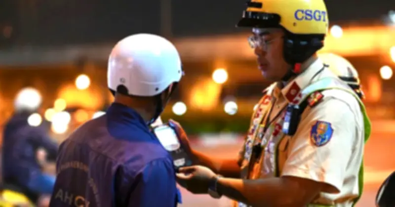 CSGT TP.HCM xử lý hơn 1.700 trường hợp vi phạm nồng độ cồn trong dịp Tết