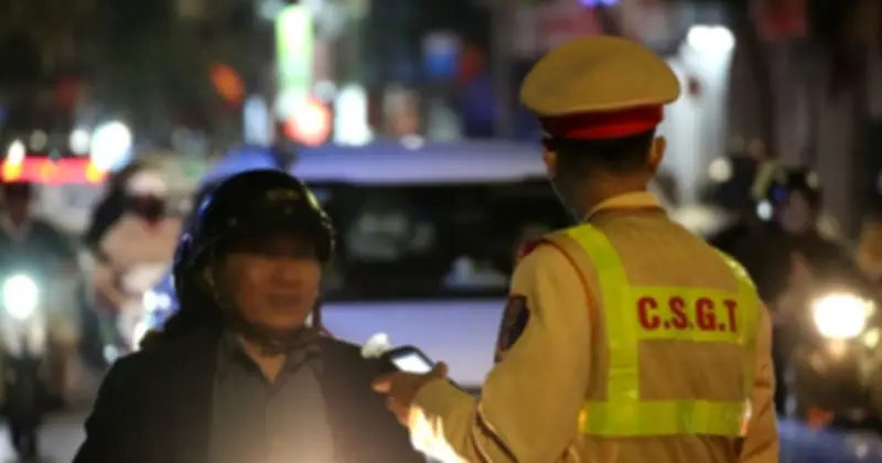 CSGT xử lý hơn 2.100 trường hợp vi phạm nồng độ cồn sau Tết