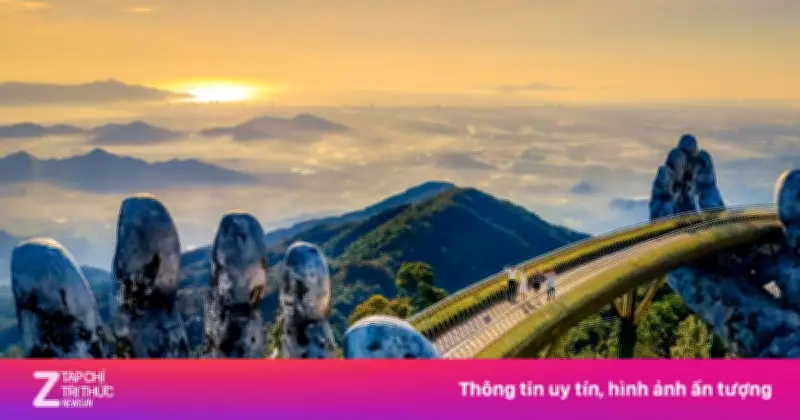 Cầu Vàng Đà Nẵng Tiếp Tục Lọt Top Cây Cầu Đẹp Nhất Thế Giới, Định Vị Du Lịch Châu Á